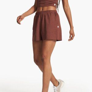 Vuori Boyfriend Shorts - Cedar Heather - Size XS